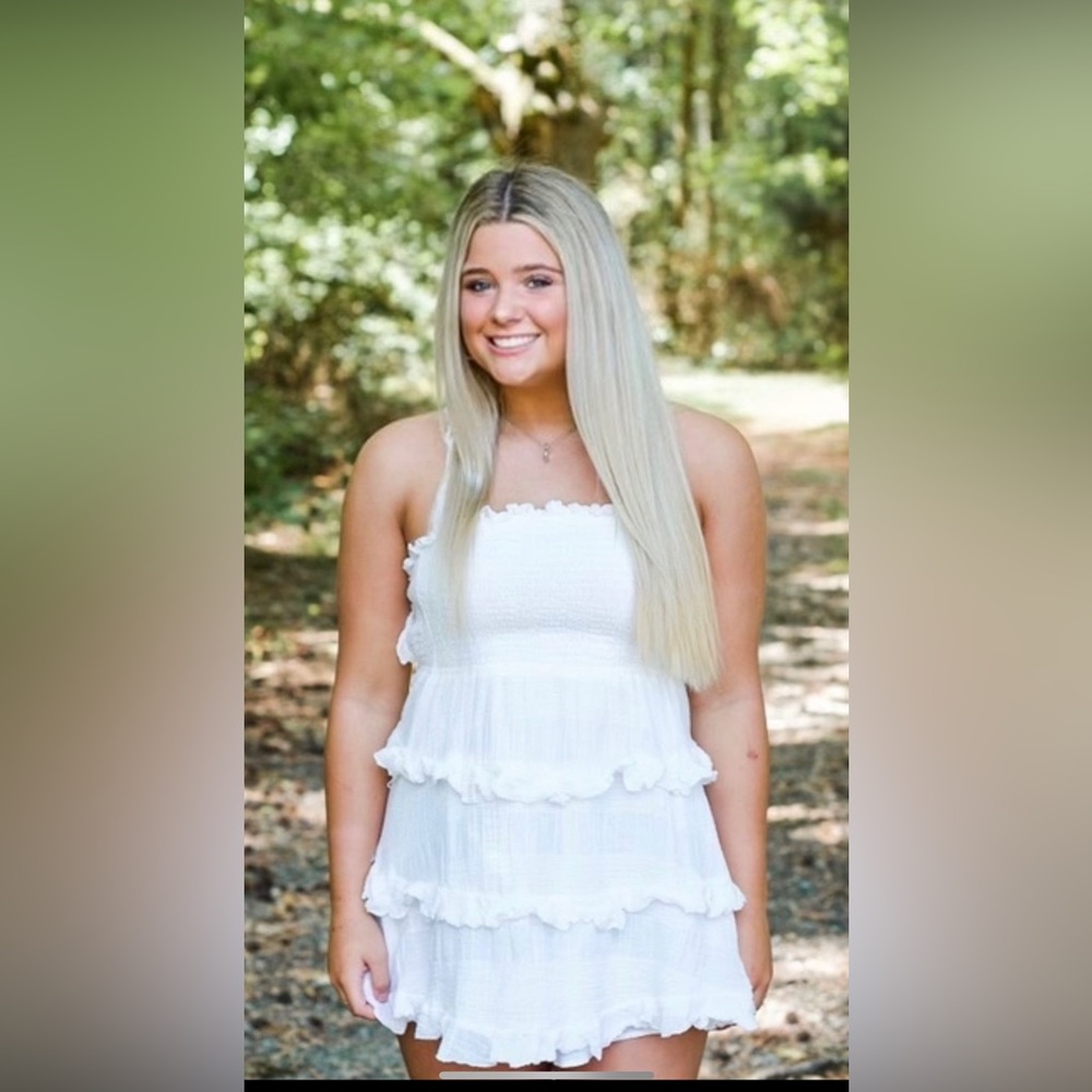 Princess Polly white mini dress!